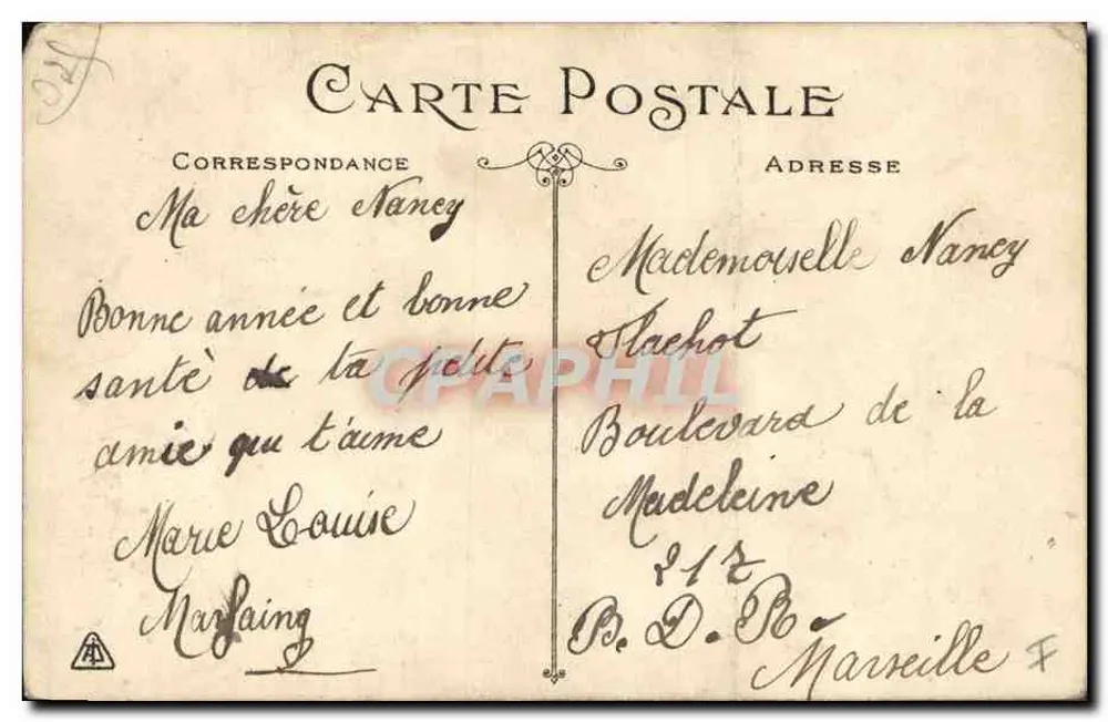 Fleur de snapdragon — illustration religieuse avec texte biblique — éditeur non visible - Rewers