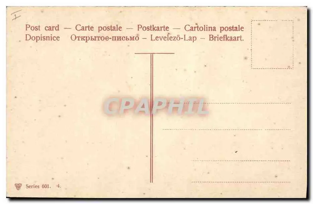 Arranjo de flores — margaridas amarelas e lirios brancos — série 601, n°4 - Verso