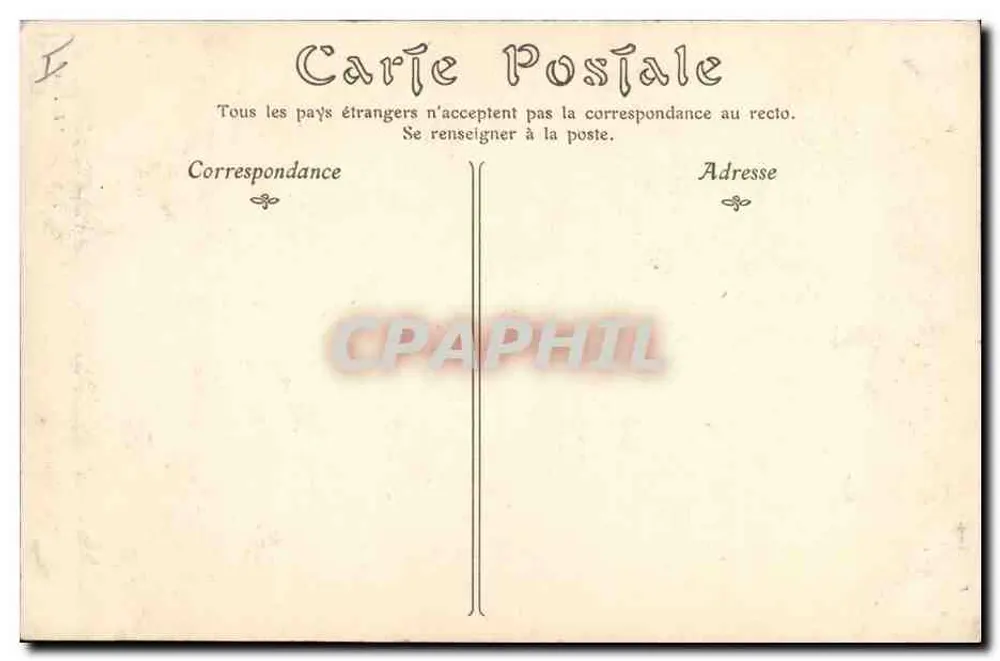 Arles — Les Aliscamps — Grab der Consuln, die 1722 an der Pest starben — ND Phot. - Rückseite