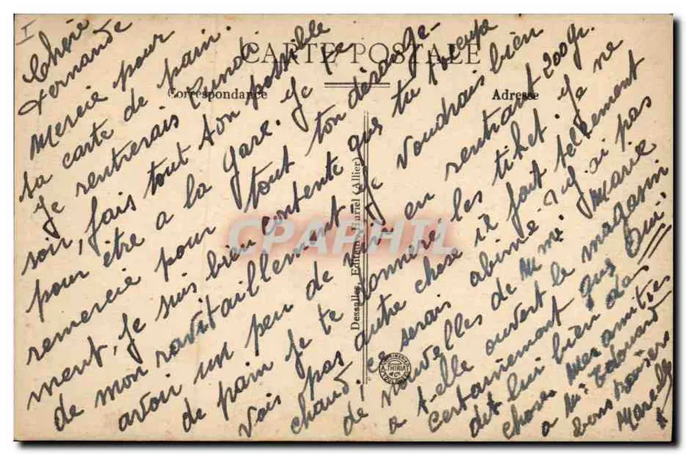 Túmulo dos De Brosse — Capela Saint Martin — Huriel (Allier) — Cliché Louis Baudry - Verso