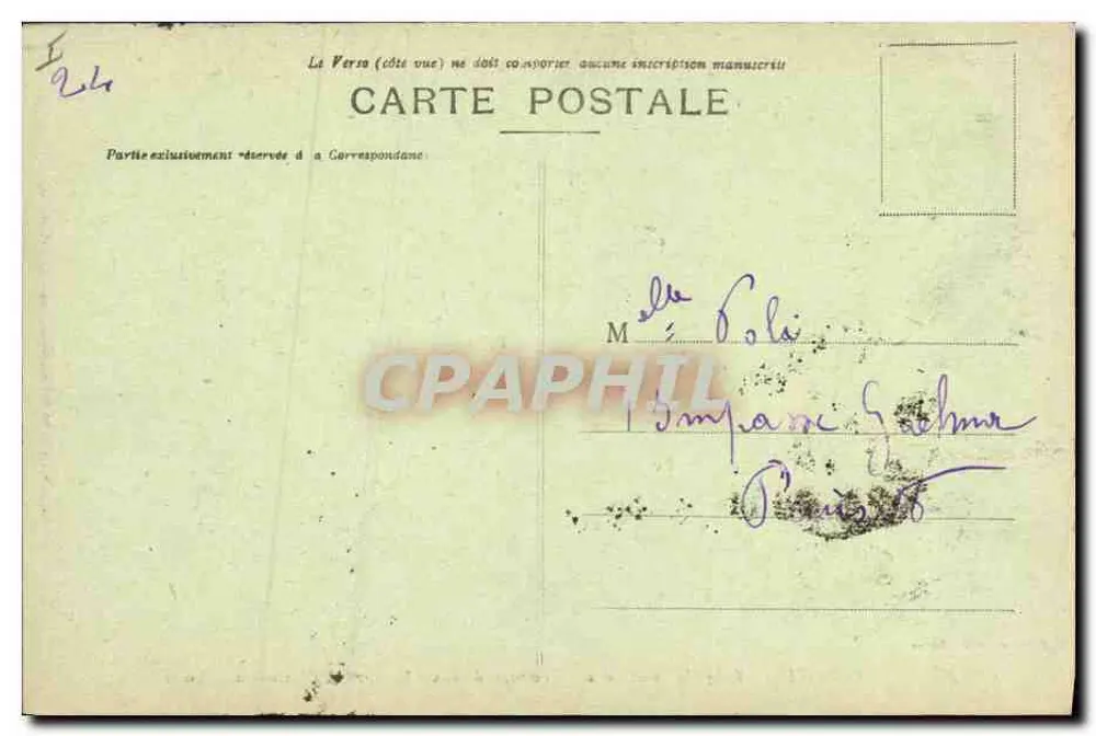 Kapelle Saint-Louis - Grab von Louis-Philippe und Umgebung des Chors — G. Foucault, Verlag (É.-et-L.) - Rückseite