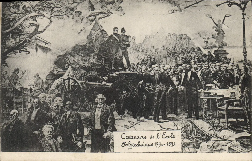 100. Jubiläum der École Polytechnique 1794-1894 — unbekannter Verlag - Vorderseite