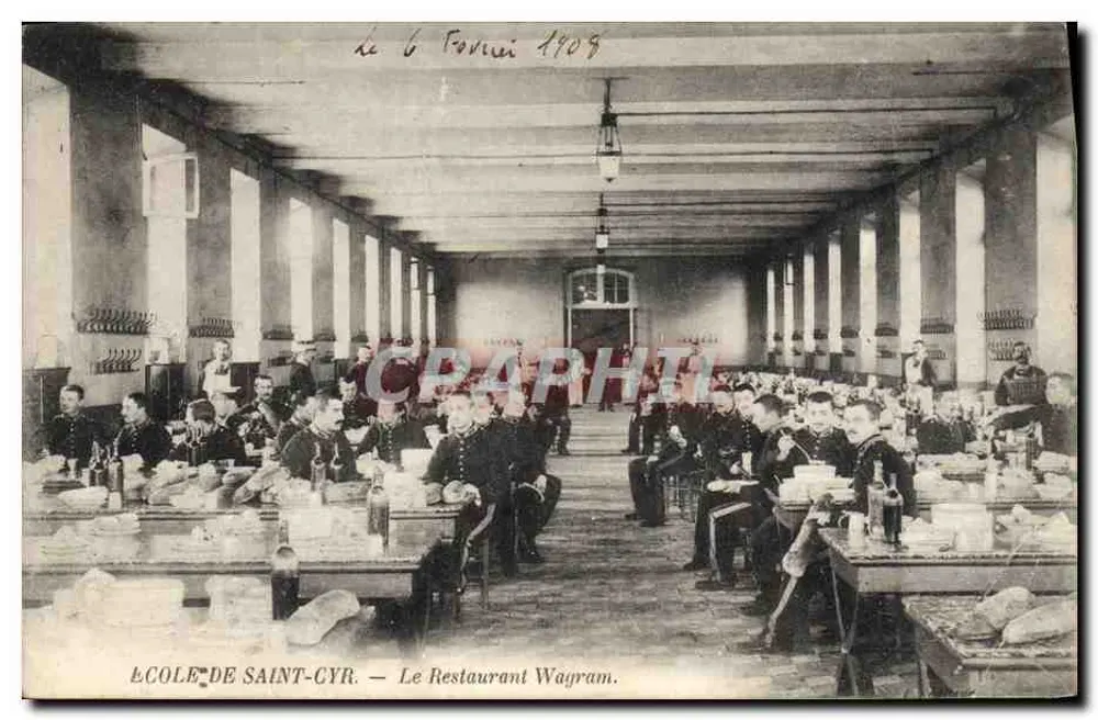 École de Saint-Cyr — Le Restaurant Wayram. — Éditeur : Wayram. - Vorderseite