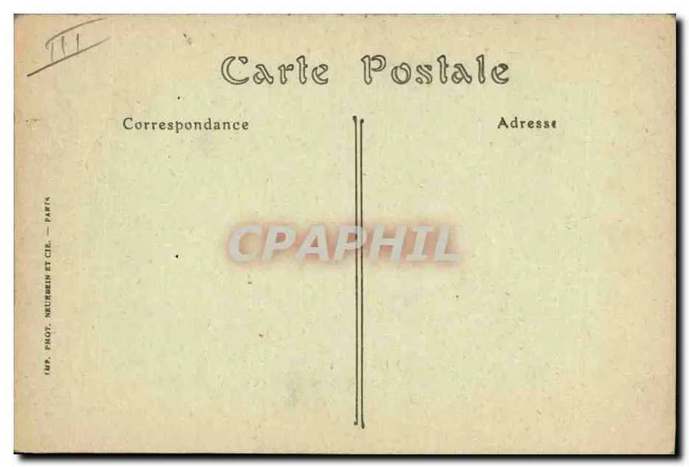 Escola de SAINT-CYR — O Corpo-de-Garde — ND. Fot. - Verso