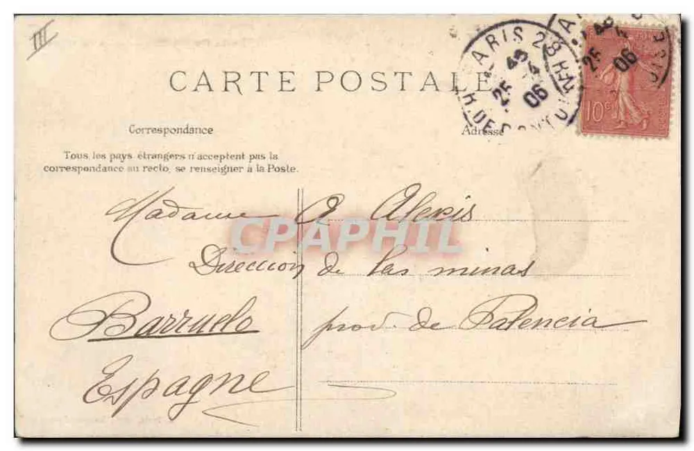 Escola Politécnica - O Pavilhão — J. David, fotógrafo, Paris - Verso