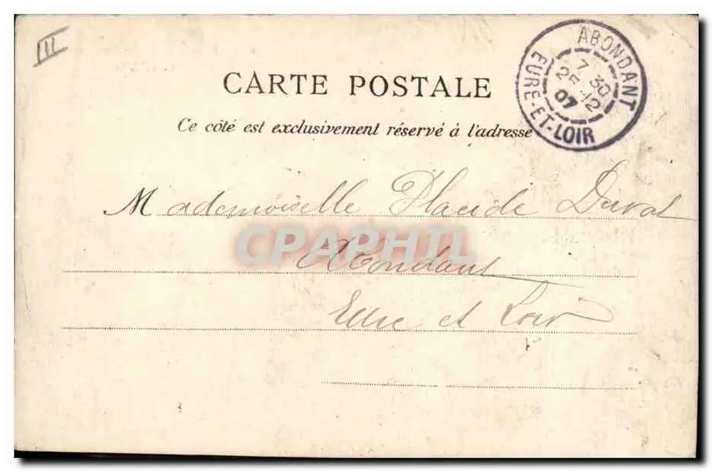 Paris — École Polytechnique — éditeur C.L.C. n°195 - Verso