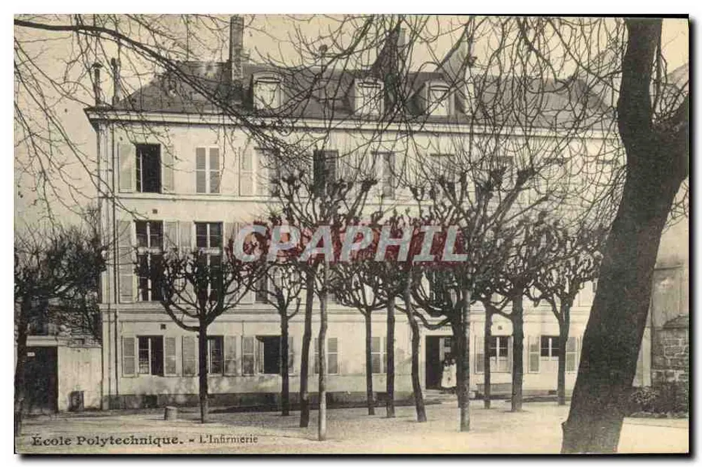 Escola Politécnica — A Enfermaria — Carbon, foto, 18, rue de Navarin - Frente