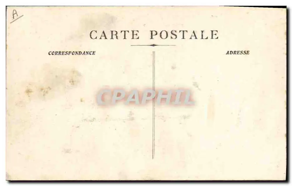 Torpedero « LIBERTÉ » — Destruído por la explosión del 25 de septiembre de 1911 — más de 500 víctimas - Reverso
