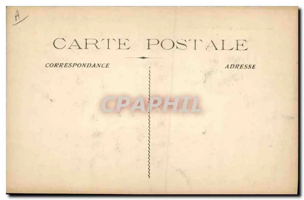 Catástrofe da LIBERTÉ, Toulon 25 Setembro 6h da manhã - A LIBERTÉ antes da explosão - Juge edit. Toulon - Repr. Intérieure - Verso