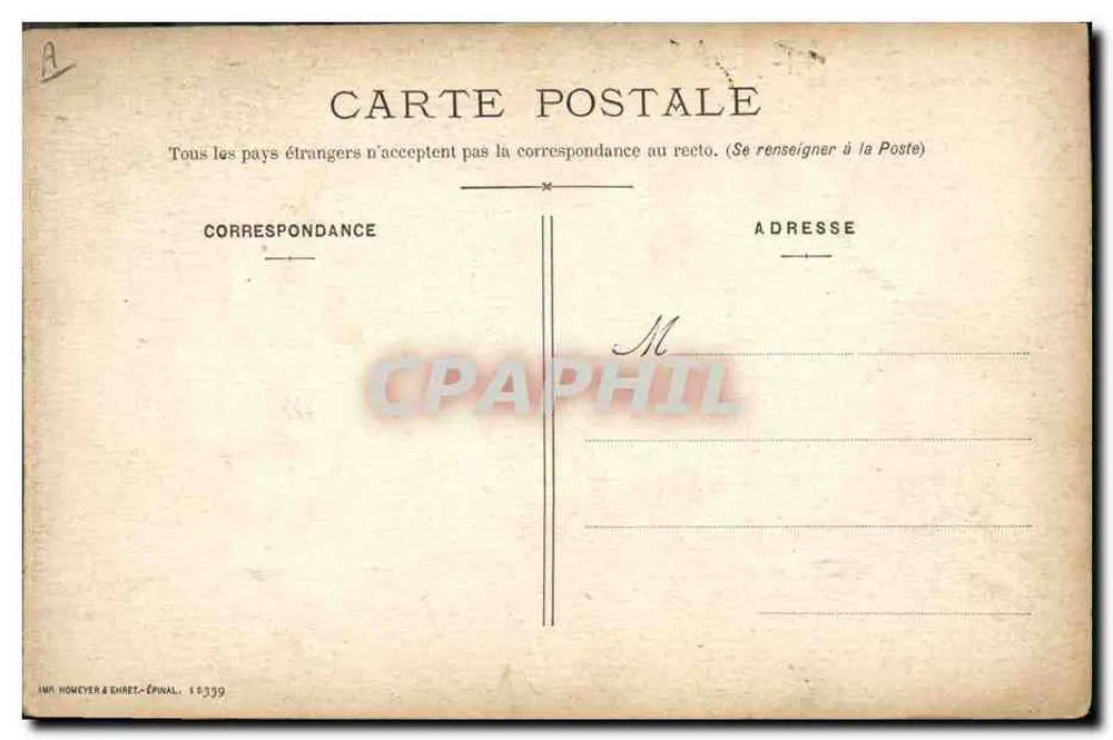 O Beijo ao Regimento — canção militar — impr. H. J. W. Denis, St. Denis - Verso