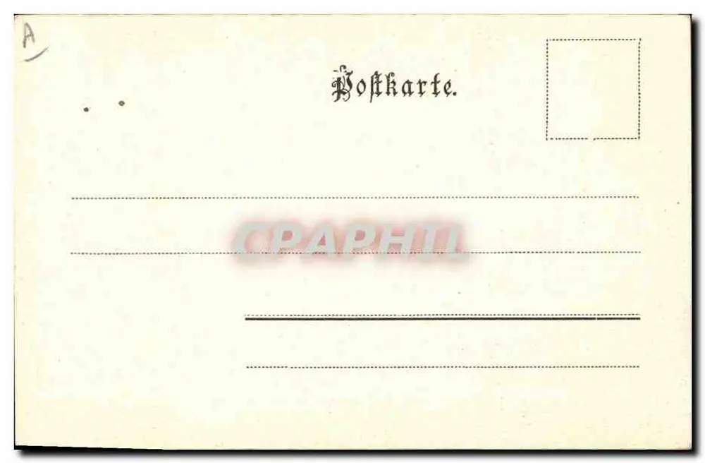 Elsässerin - Alsacienne — Lembrança da Alsácia — Bonmar & Daphe, Trier, n° 41338 - Verso