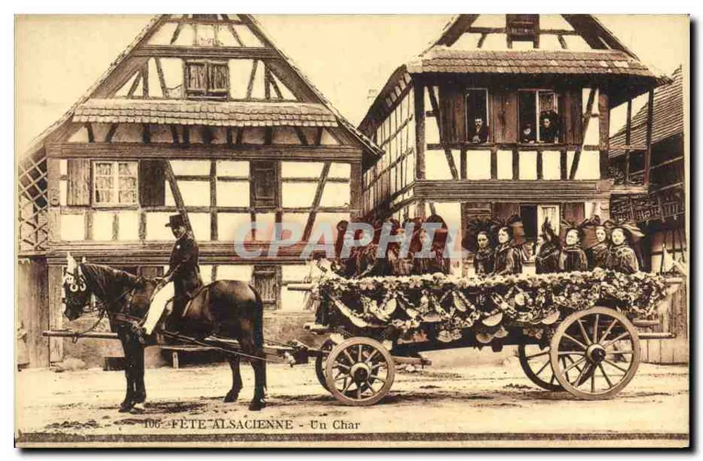 Fiesta alsaciana - Un carrosel — Cie Alsacienne des Arts Photographiques, Strasbourg - Anverso