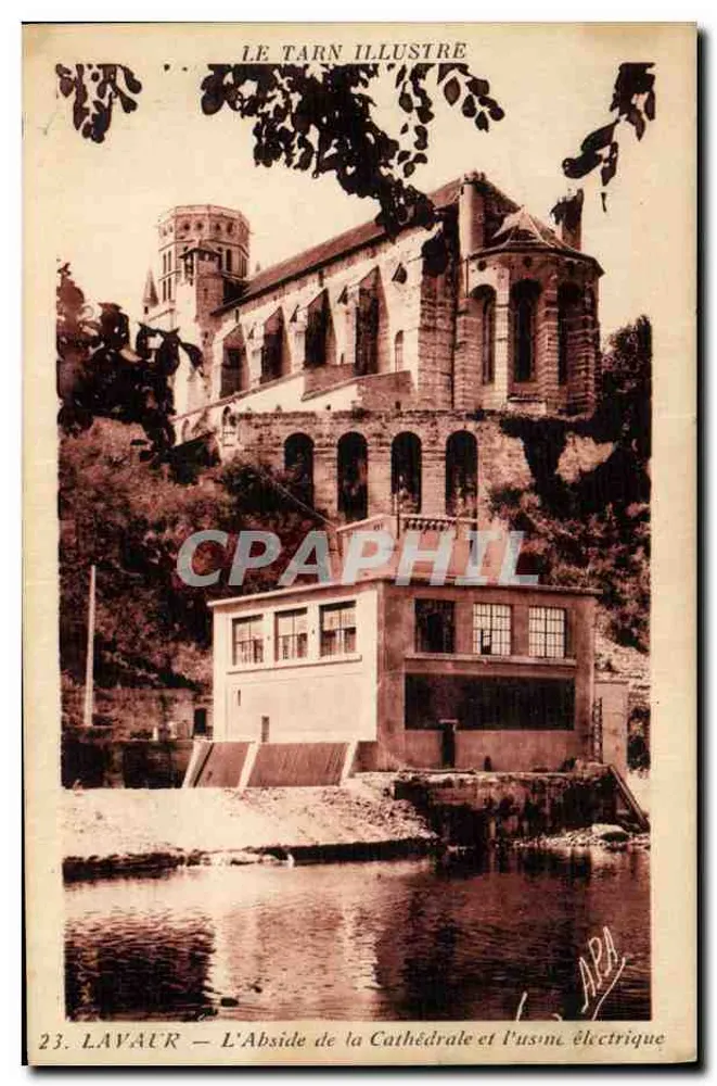 Lavaur — Die Apse der Kathedrale und die Elektrizitätsfabrik — Le Tarn Illustré, n°23 - Vorderseite