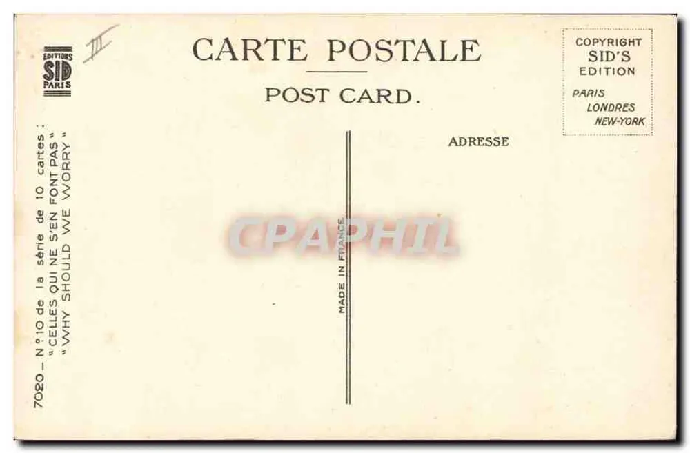 Retrato do marido mais pesado — humor — Mich, editor SID'S, n°7020 - Verso