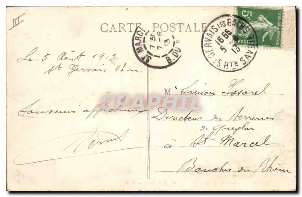 Aigle — Rei das Alpes — Pittlier, fot.-edit. Annecy, n°59 - Verso