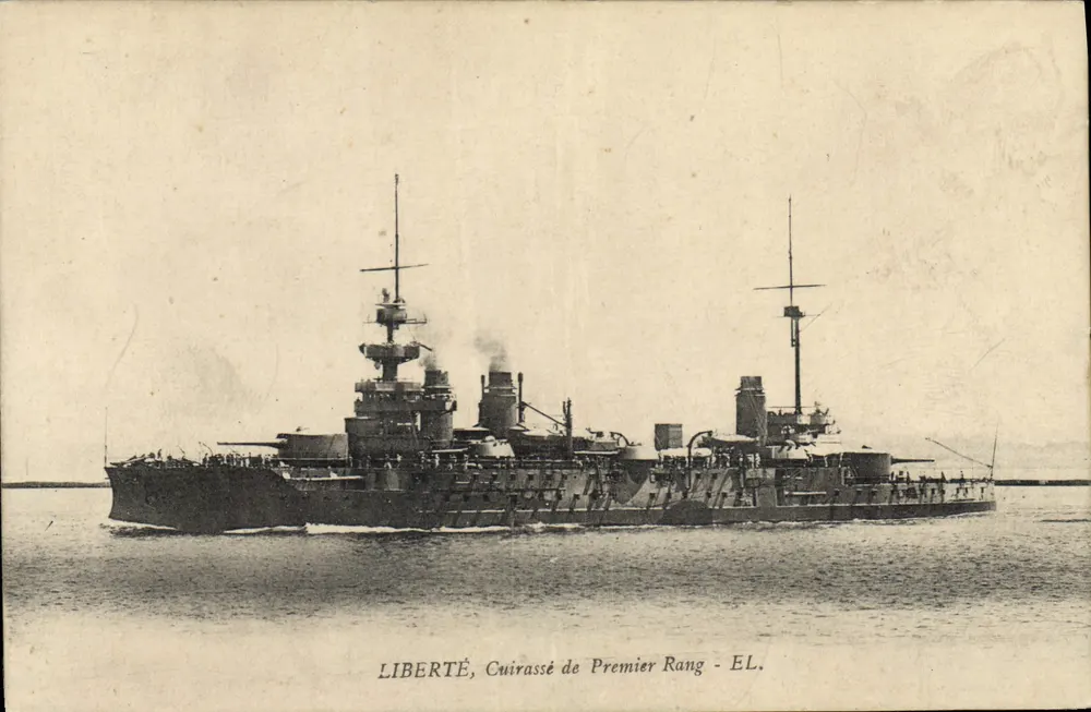 Liberté, oorlogsschip van eerste klasse — EL. - Voorkant