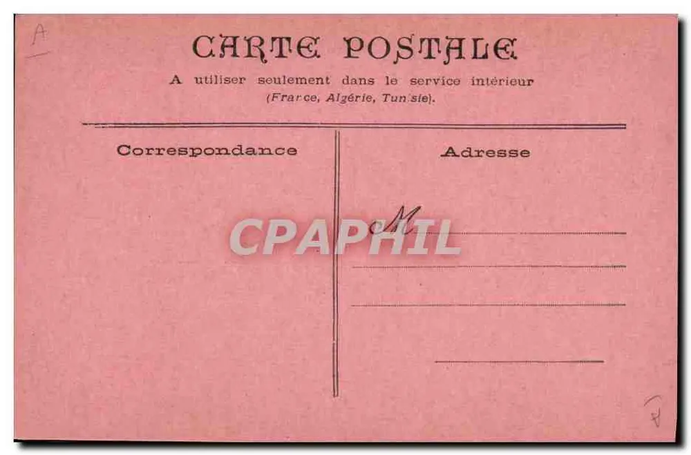 N° 15 — DIEU GARDE L'ANGLETERRE! — Jean Vézère — Impressão P. Feron-Vrau, Paris - Verso