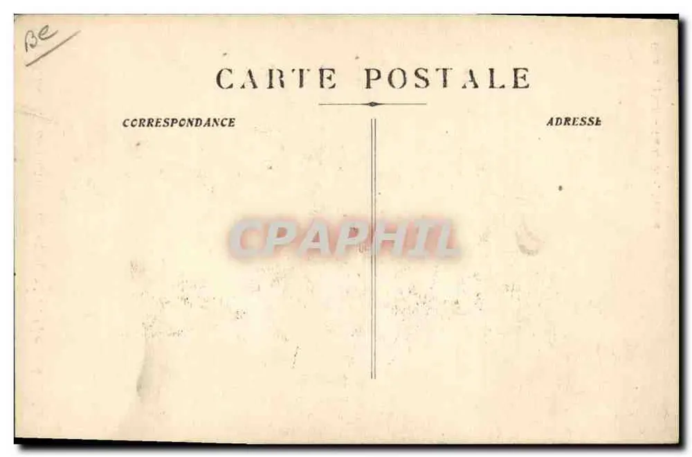Trauerfeier der Opfer des « Liberté » — Die offene Kapelle — Girard phot. La Coletta, Toulon - Rückseite