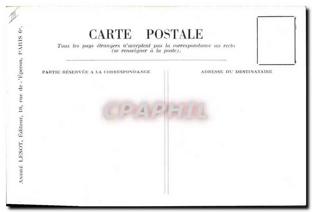 O Martinete — descrição naturalista — A. L. n° 55 bi. ; desenho de Gaston Pierre Galey - Verso