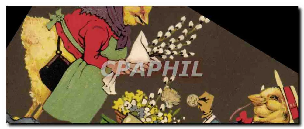 Festa de Páscoa — ilustração animal — editor MB & B - Frente