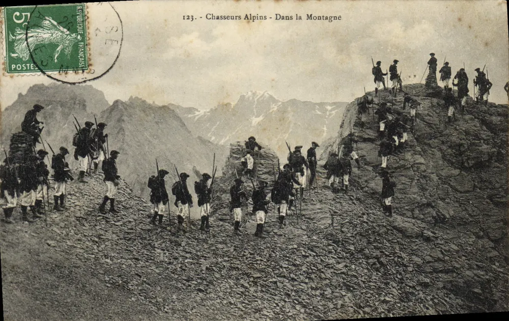 Alpine Jäger - In den Bergen — Nr. 123 — Verlag nicht sichtbar - Vorderseite
