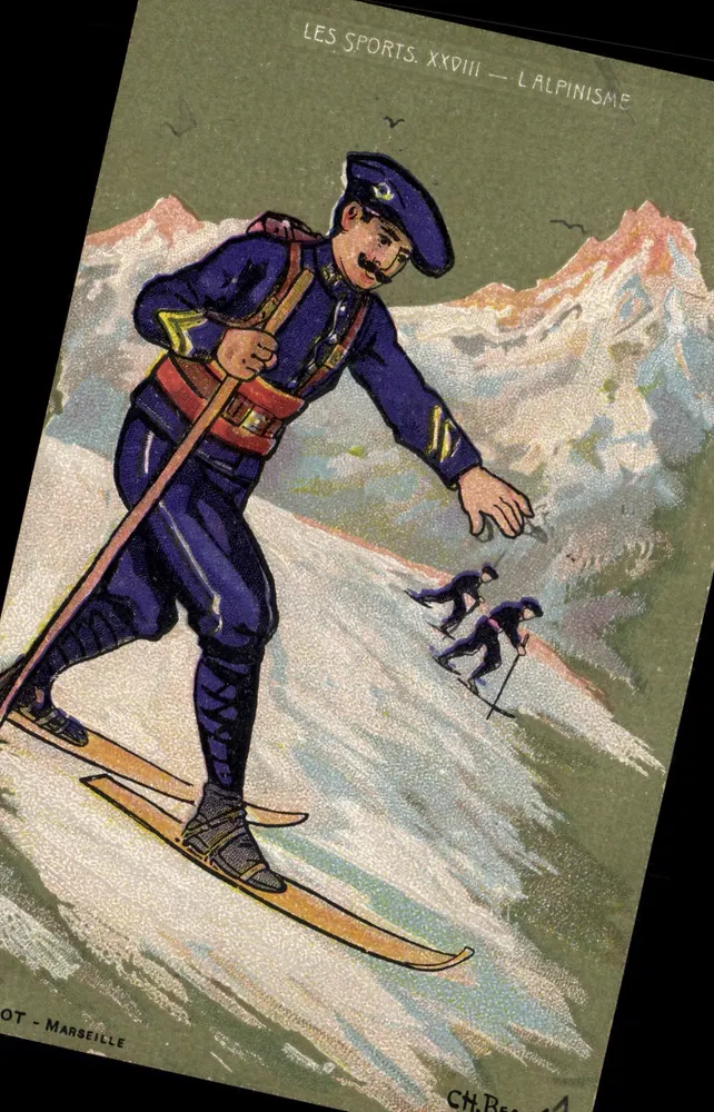 Alpinismus — Die Sport XXVIII — CH. BERTOT - Marseille - Vorderseite