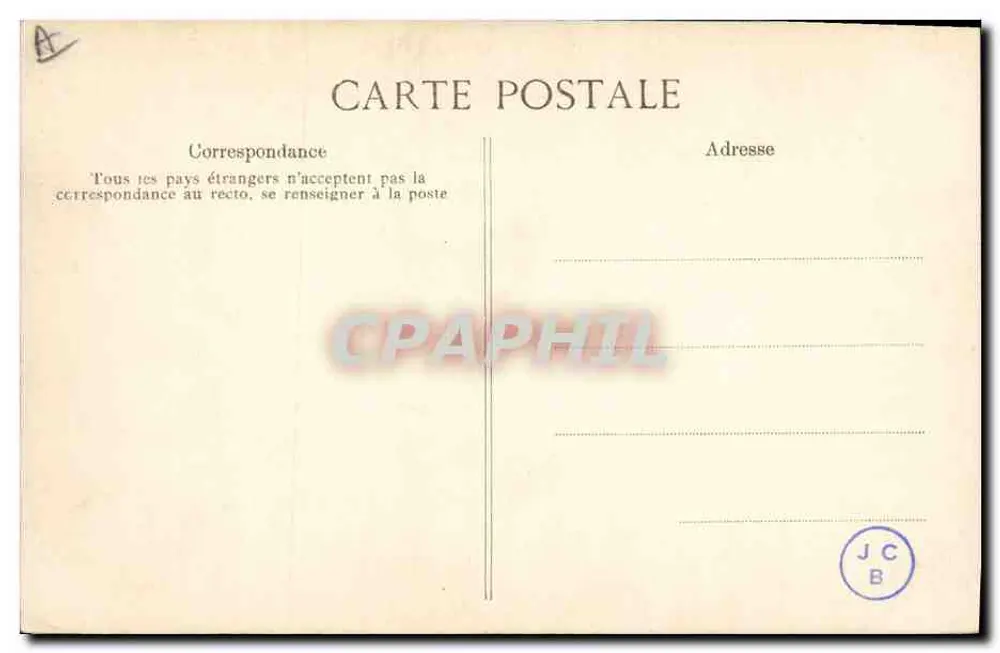 Marinha Nacional — "Liberté" Couraçado de Esquadra 14.868 toneladas — Editor E.D. n°143 - Verso