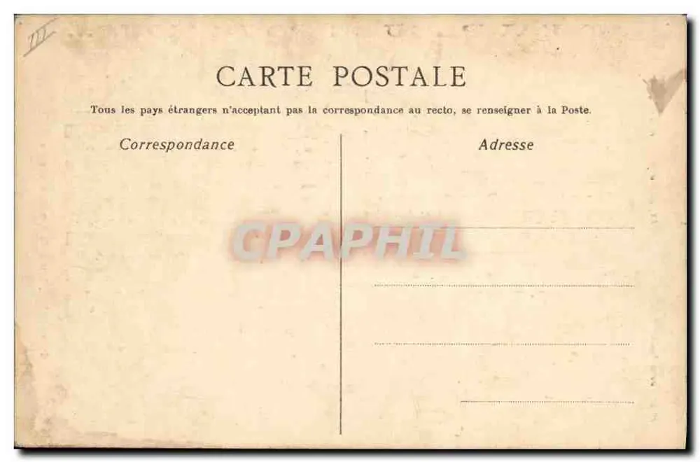 Beliebte Walze — 'Si j'ai pleuré pour vous...' — H.-J.-A. Lacroix, Verlag - Rückseite