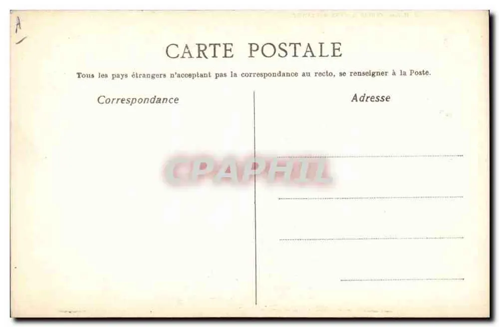 Marseillaise Moderna — 1914 — J. B. PROSSEJOLCX Editora, Paris - Verso