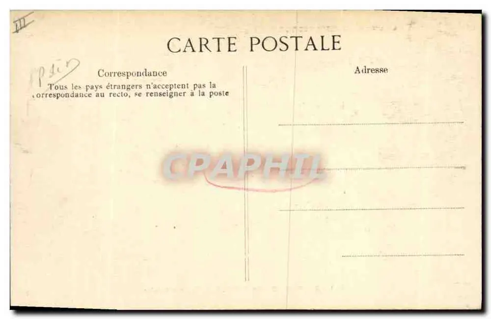Staudamm der Sioule — Blick auf die Kraftwerksanlage — L'Auvergne Pittoresque, n°293 - Rückseite