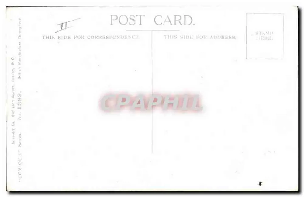 Kind in Militäruniform — bewegende Szene — J. & A. Gill - Rückseite