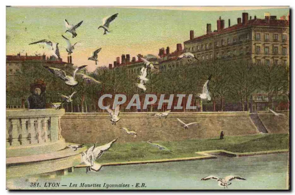 LYON — As Garças de Lyon — E.R. n°381 - Frente