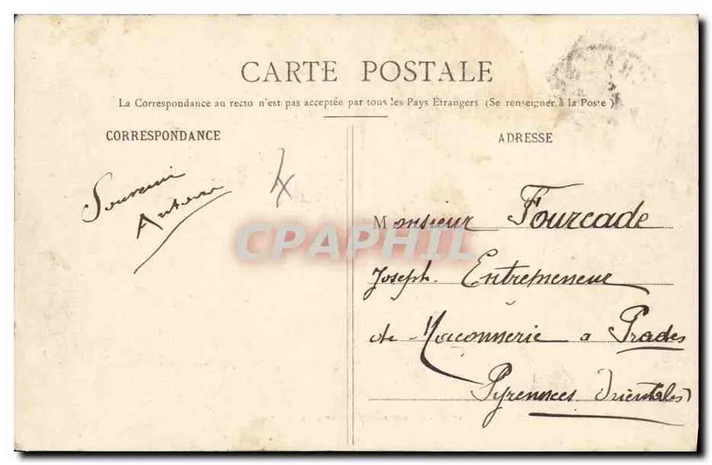 Alpine Jäger auf einem Gletscher — Verlag J. Bétrapo, Chamonix — N° 1737 - Rückseite