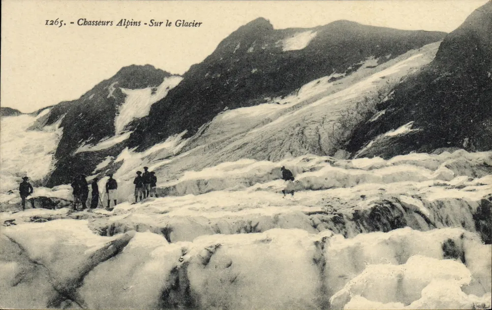 Alpine Hunters - Auf dem Glacier — Éditions Béthoua, n° 1265 - Vorderseite