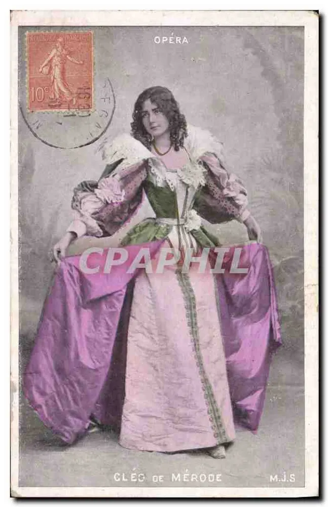 Kleopatra von Mérode — Oper — M.J.S. - Vorderseite
