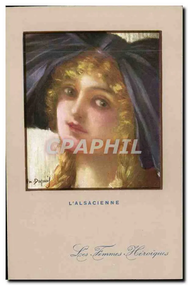 Die Alsatierin — Die Heldenfrauen — Paris Color, Nr. 41 - Vorderseite