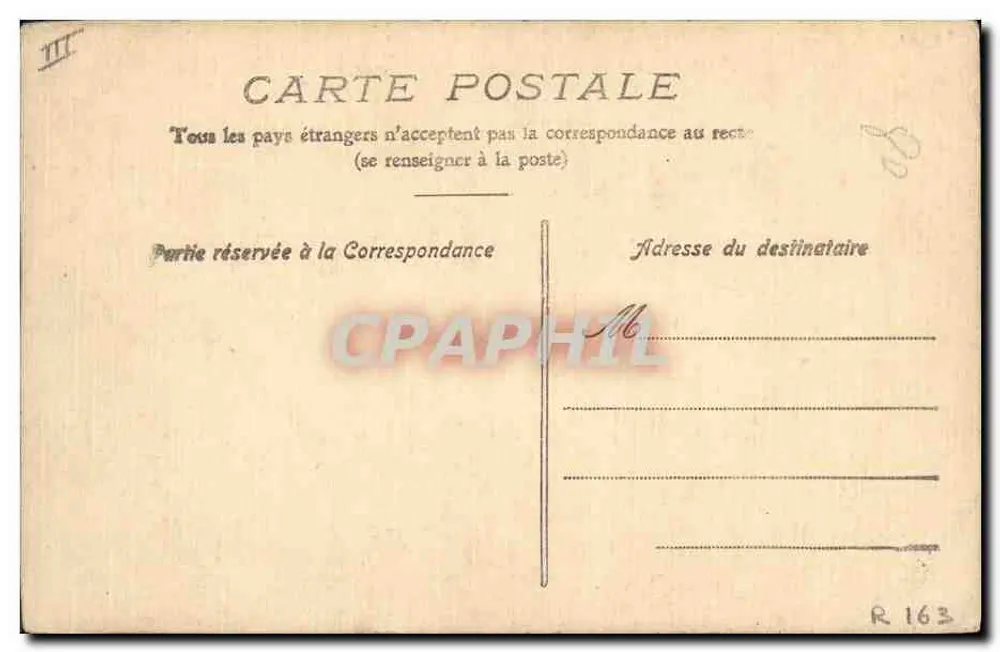 Dunkerque — A Câmara de Comércio — Editor B.B. - Verso