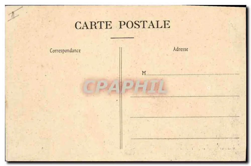 Montdidier — Allgemeine Ansicht nach einem Gemälde von 1890 — Verlag L. Va Pê, Nr. 105 - Rückseite