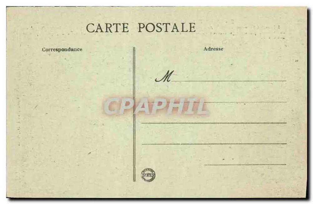 Saint-Florentin (Historisch) — Die Stadt im 17. Jahrhundert — Sammlung 1900 - Rückseite