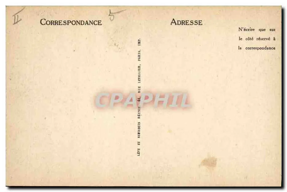 Bourges Antigo — Cidade Capital do Berri — LL. - Verso