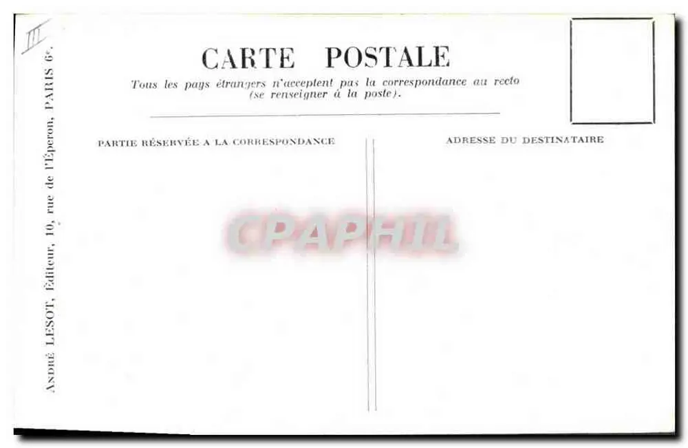 O Cini — pássaro amarelo — A. L. n° 55 bis - Verso