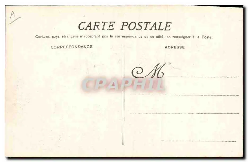 Der Panzerkreuzer "Liberté" zerstört durch eine Explosion in Toulon, 25. September 1914 — F.F. PARIS - Rückseite