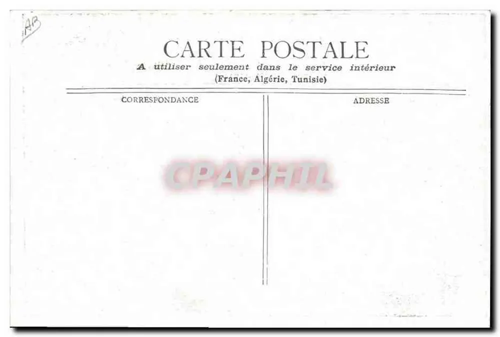 Cléo de Mérode und Legault — Opernpostkarte — Verlag Bonque - Rückseite