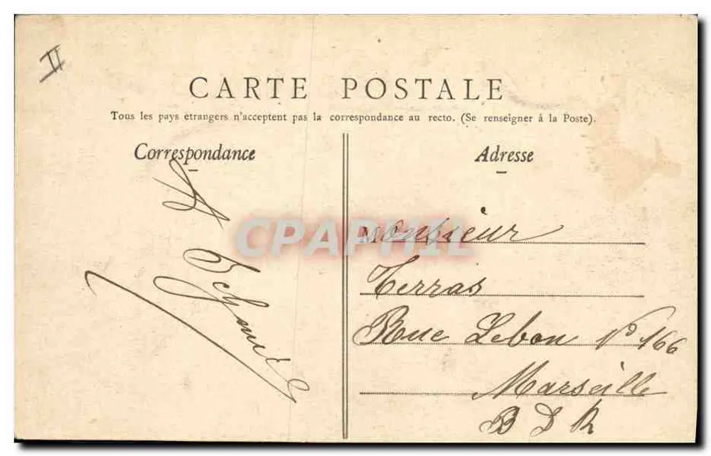 Dunkerque — A Câmara de Comércio — editor anônimo, n° 174 - Verso