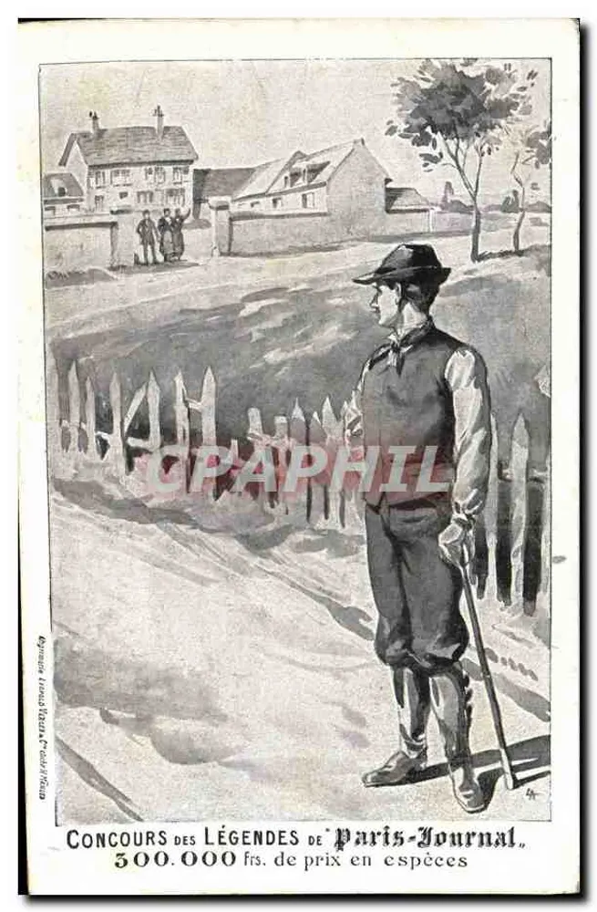 Legend Contest of Paris-Journal — 500.000 Francs in cash — Edition Henri Manuel - Vorderseite