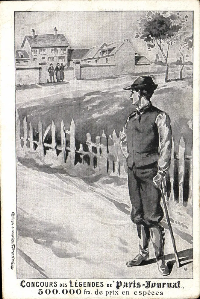 Wettbewerb der Paris-Journal-Legenden — 300.000 Francs in Bargeld — Edition Henri Manuel - Vorderseite