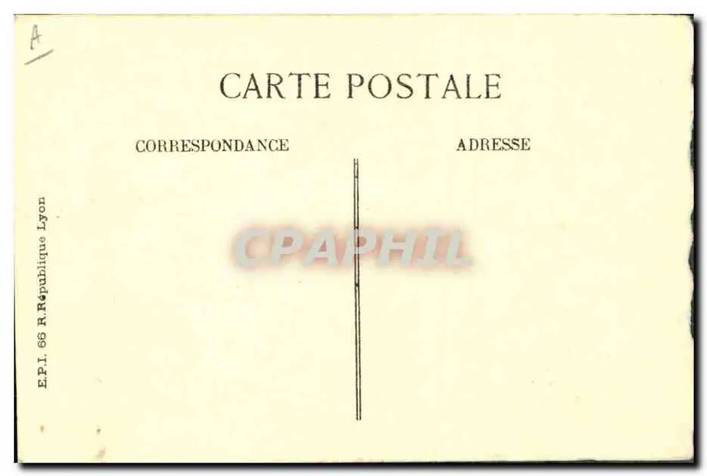 Credo — texto patriótico — editor E.P.I. Lyon - Verso