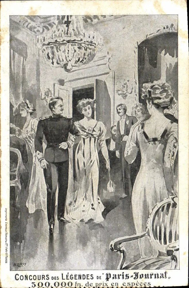 Concours des Légendes de Paris-Journal — 500.000 Francs in barer Geldpreise — Imp. Lepoix & Véron, Grav. A. Leroy - Vorderseite