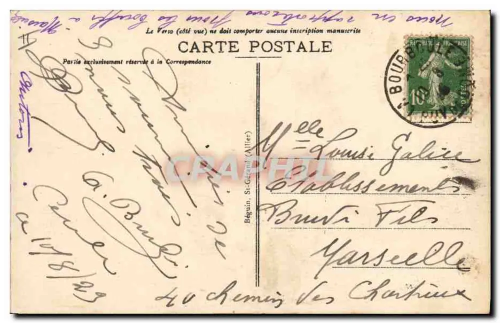 Eine Familie im Urlaub — 189. — Verlag nicht sichtbar - Rückseite