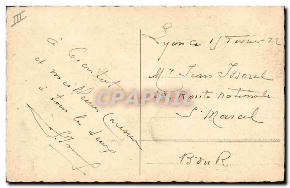 Menina com patos — Paisagem com moinho de vento — Editor S. Rossmann, n° 300 - Verso